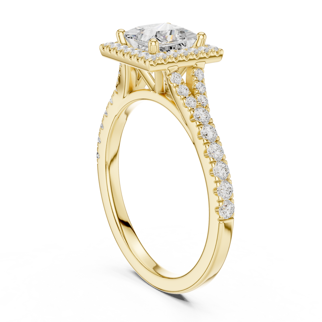 Étoile 1.00ct Princess Cut Diamond Ring