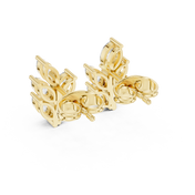 Mina Diamond Solitaire Stud Earrings