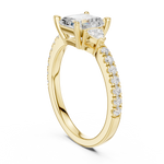 Load image into Gallery viewer, Lumière Asscher Cut Diamond Ring
