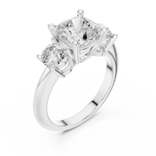 Majestic 2.50ct Cushion Cut Diamond Engagement Ring