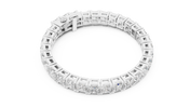 Princess Tennis Bracelet — 24.28ct
