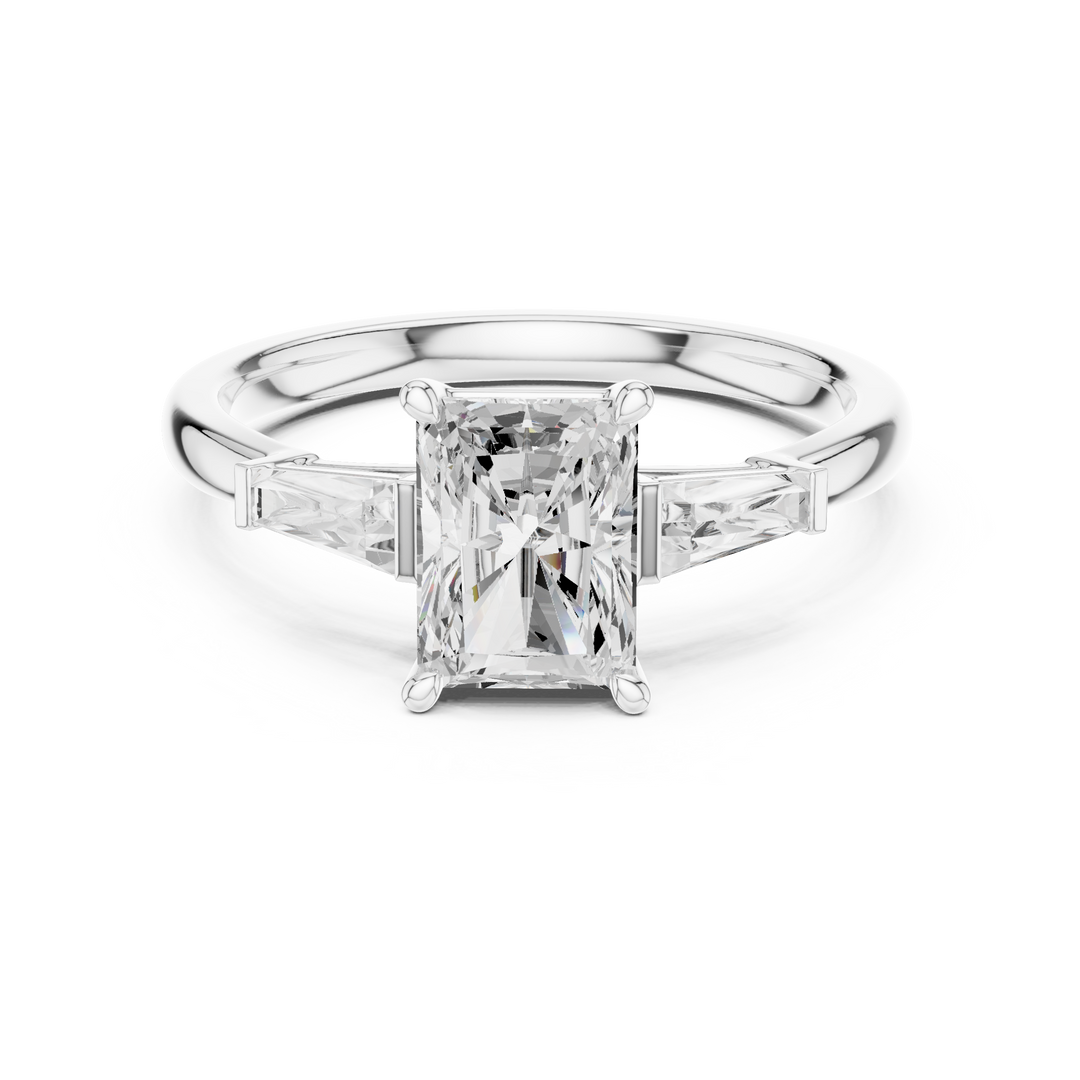 Magnolia 1.56ct Radiant Cut Diamond Ring