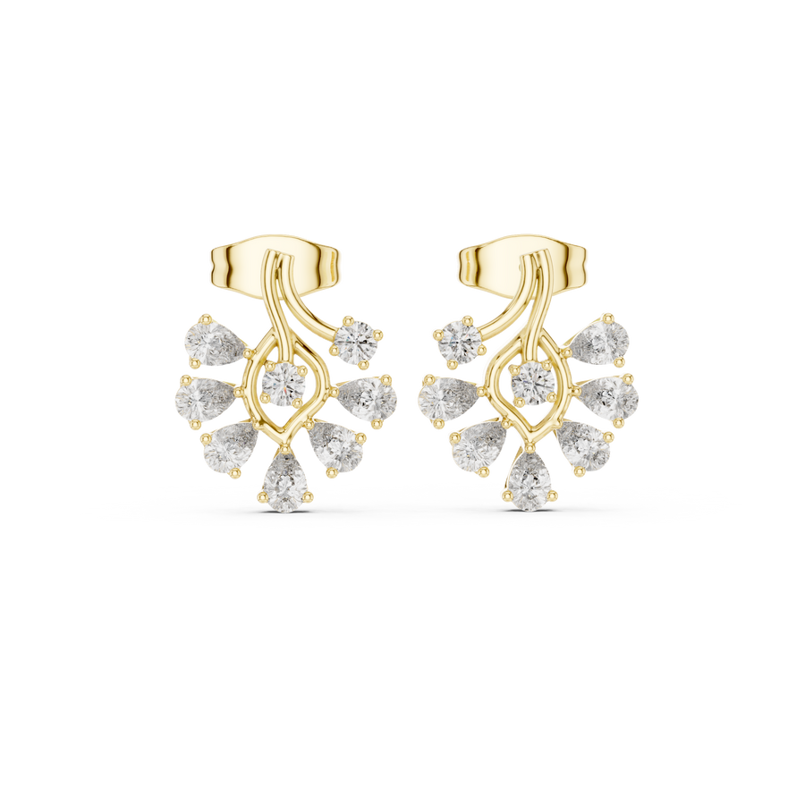 Suri Diamond Solitaire Stud Earrings