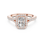 Load image into Gallery viewer, Solange 1.00ct Radiant Cut Diamond Ring
