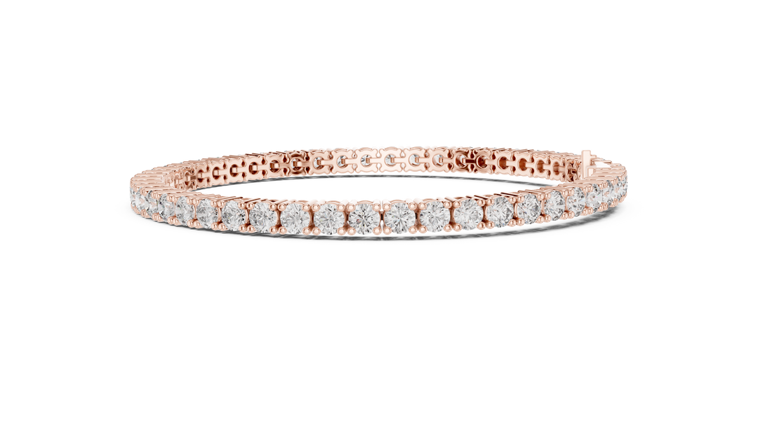 Dense Pavé Tennis Bracelet — 6.37ct