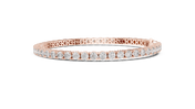 Dense Pavé Tennis Bracelet — 6.37ct