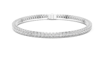 Load image into Gallery viewer, Oval Tennis Bracelet — 11.85ct
