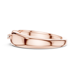 Load image into Gallery viewer, Diagonal Four Mens Ring — 0.07ct
