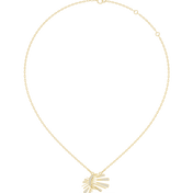 Starburst Sunray Pendant Necklace — 0.30ct