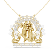 Radha Krishna Pendant — 2.39ct