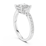 Load image into Gallery viewer, Sophia Princess Cut Diamond Ring
