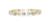 Tri-Shape Bracelet — 15.48ct