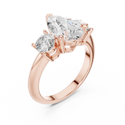 Poire 2.50ct Pear Shape Diamond Engagement Ring