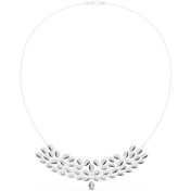 Peacock Fan Choker Necklace — 4.24ct