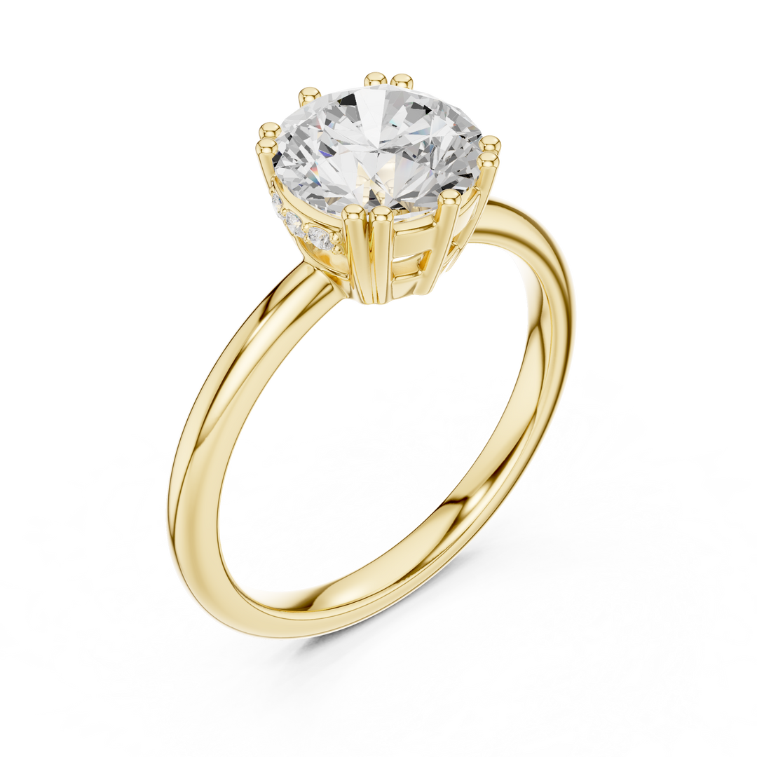 Lumière 2.00ct Round Brilliant Diamond Ring