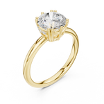 Load image into Gallery viewer, Lumière 2.00ct Round Brilliant Diamond Ring
