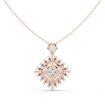 Load image into Gallery viewer, Spike Halo Pendant — 1.05ct
