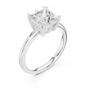 Crystelle Princess Cut Diamond Accent Ring