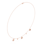 Load image into Gallery viewer, Hexagonal Cluster Necklace — 0.38ct

