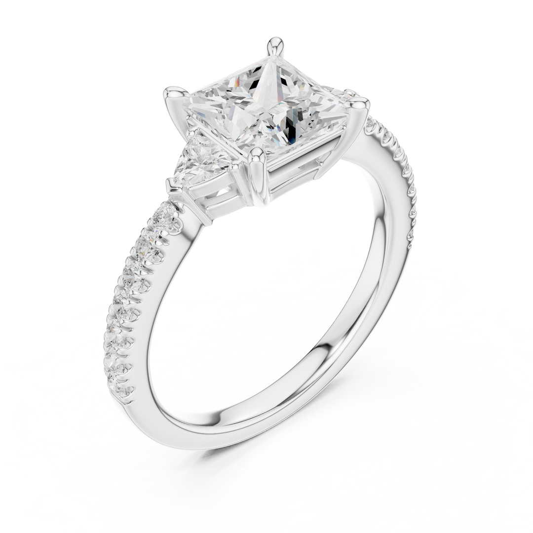 Sophia Princess Cut Diamond Ring