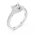 Load image into Gallery viewer, Sophia Princess Cut Diamond Ring
