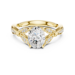 Load image into Gallery viewer, Miroir 1.36ct Oval Diamond Ring
