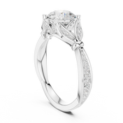 Orbite 1.33ct Round Brilliant Diamond Ring