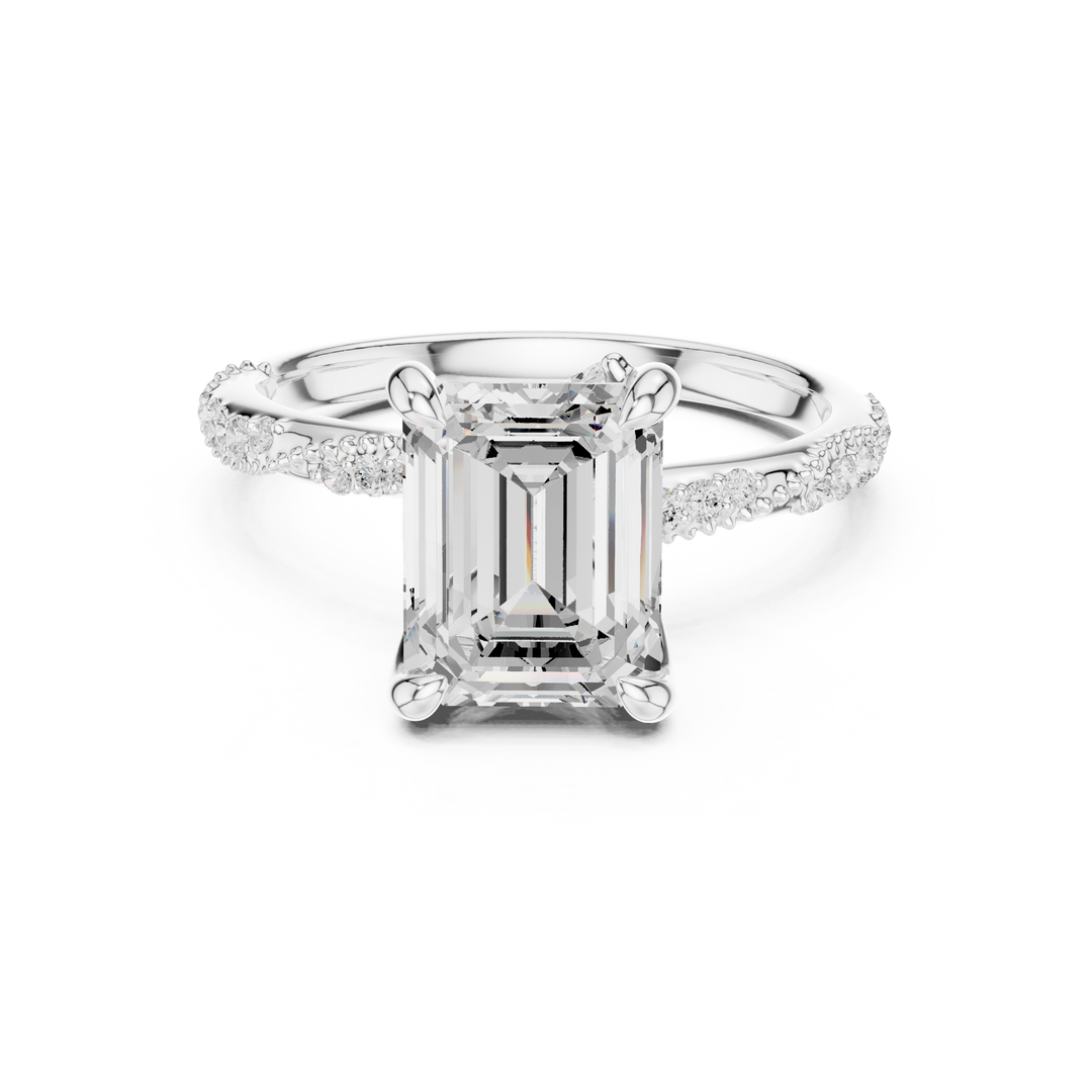 Sovereign 2.50ct Emerald Cut Diamond Ring