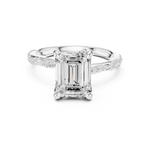 Load image into Gallery viewer, Sovereign 2.50ct Emerald Cut Diamond Ring
