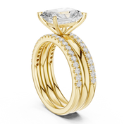 Titan 3.43ct Radiant Cut Diamond Ring