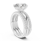 Neptune 3.63ct Oval Diamond Ring