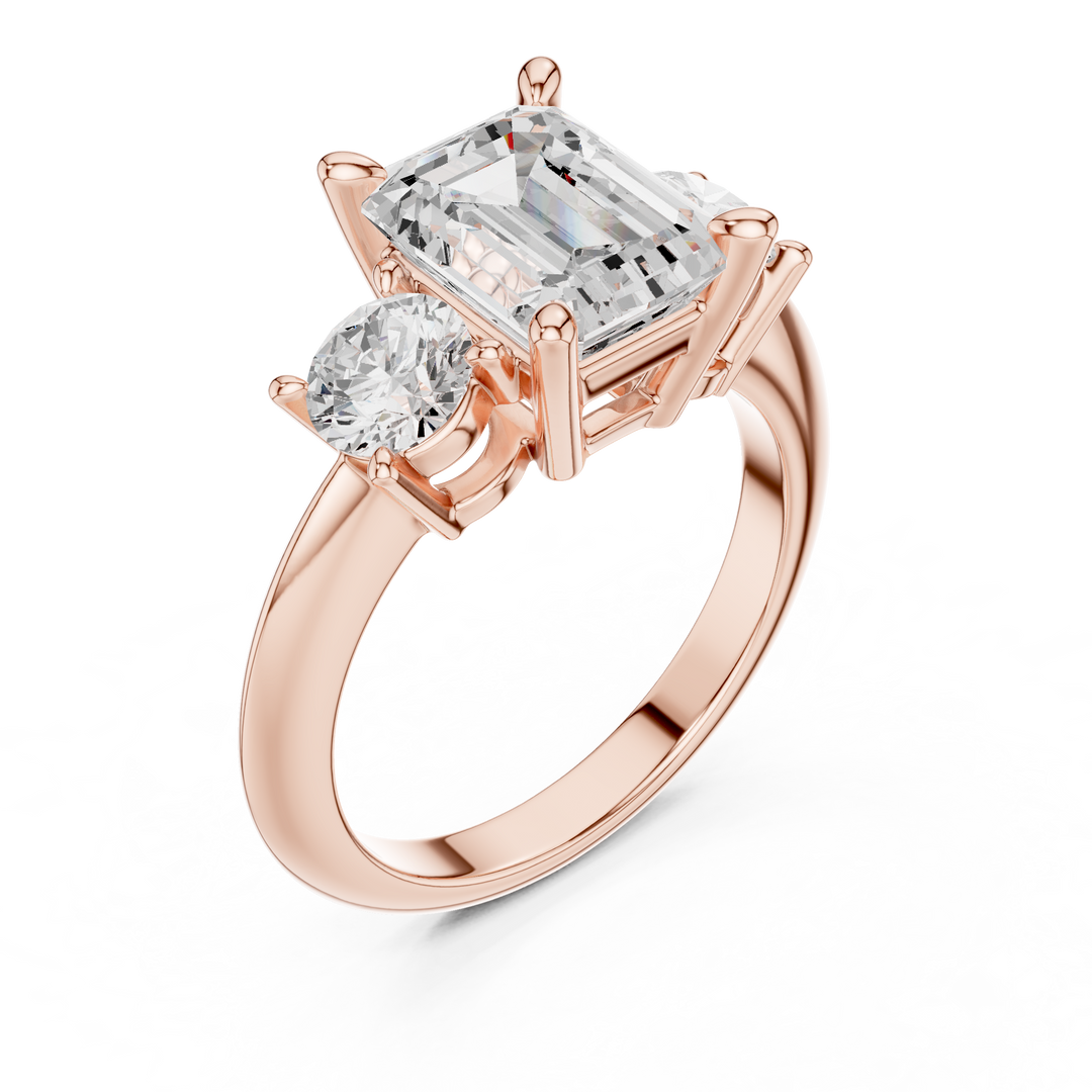 Empress 2.50ct Emerald Cut Diamond Ring
