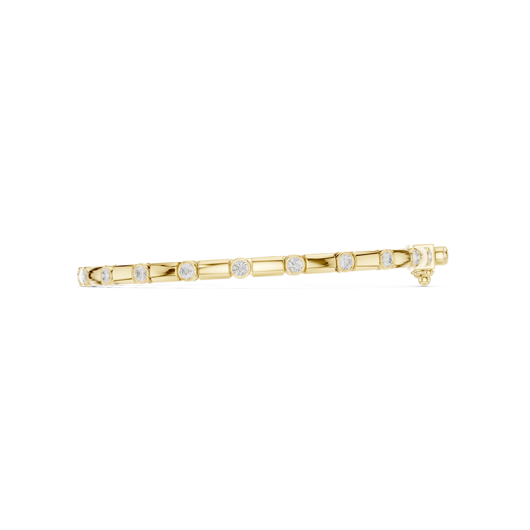 Bezel Chain Men's Bracelet — 0.81ct