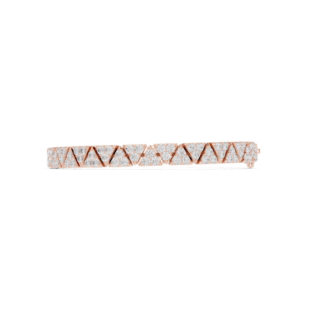 Heavy Cuban Link Men's Bracelet — 4.41ct