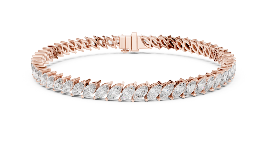 Marquise Tennis Bracelet — 8.4ct