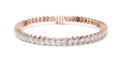 Marquise Tennis Bracelet — 8.4ct