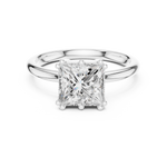 Load image into Gallery viewer, Crystelle Princess Cut Diamond Accent Ring
