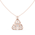 Load image into Gallery viewer, Trefoil Clover Pendant — 0.86ct
