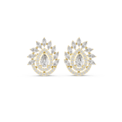 Eve Diamond Solitaire Stud Earrings