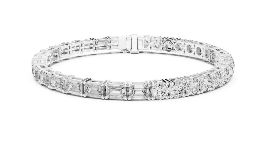 Round Emerald Bracelet — 12.60ct