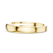 Flush Solitaire Mens Ring — 0.07ct