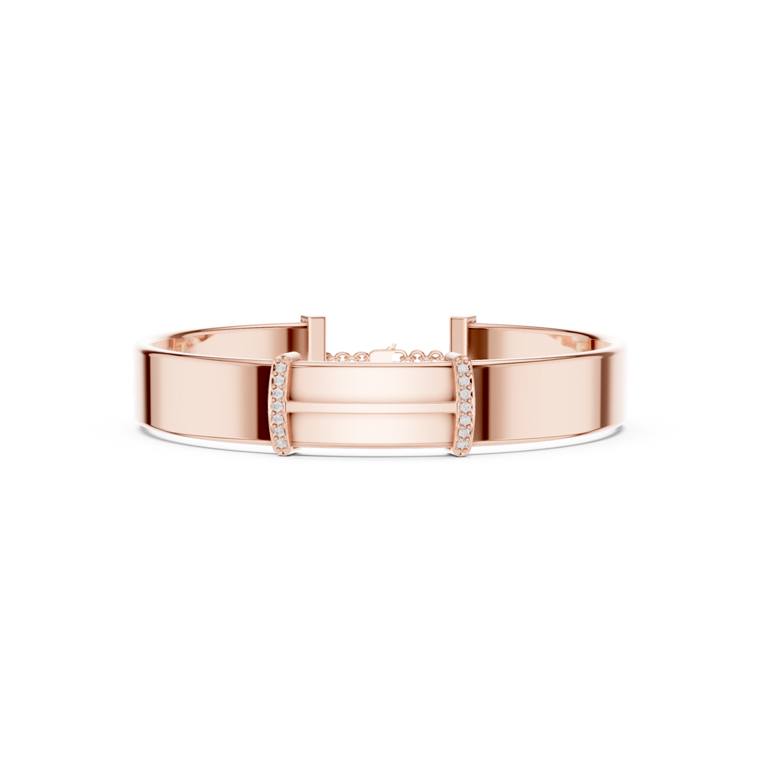 Pavé Cuff Men's Bracelet — 0.21ct
