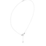 Load image into Gallery viewer, Architectural Y-Drop Necklace — 0.53ct
