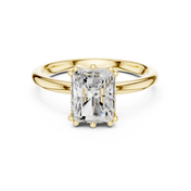 Prisme Radiant Cut Diamond Accent Ring