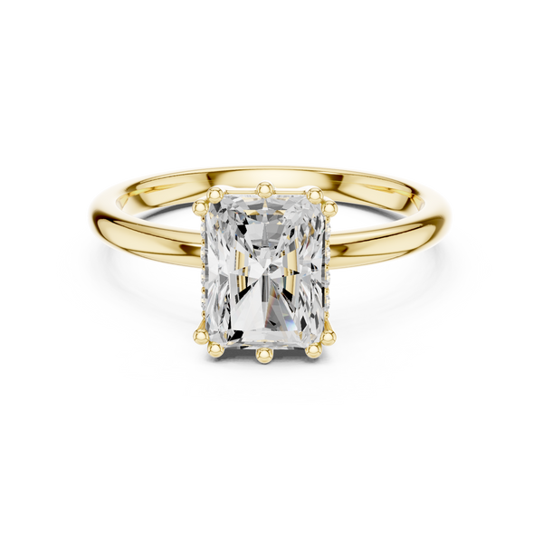 Prisme Radiant Cut Diamond Accent Ring