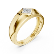 Angular Princess Mens Ring — 0.50ct