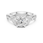 Orbite 1.33ct Round Brilliant Diamond Ring