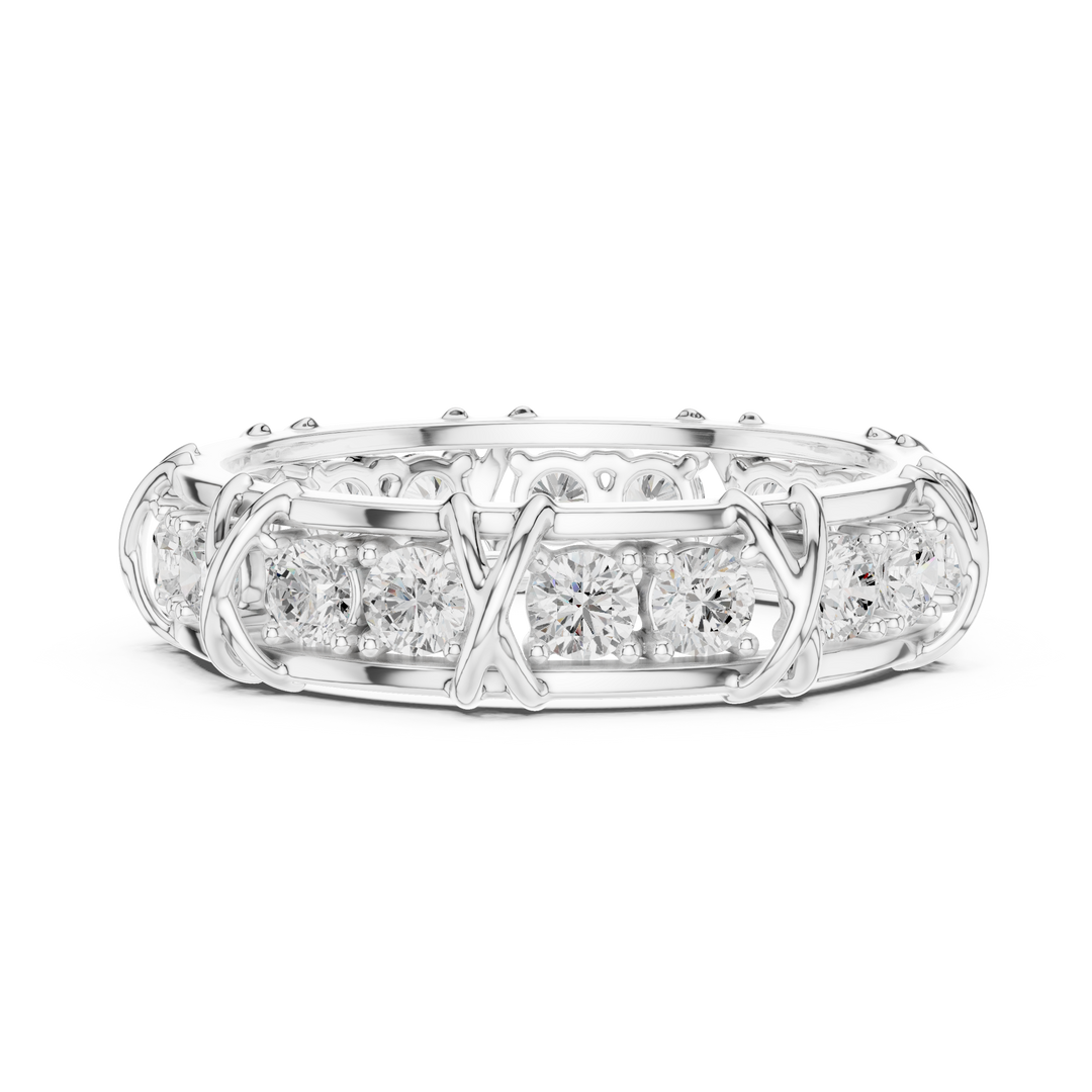 Full Eternity Mens Ring — 1.17ct