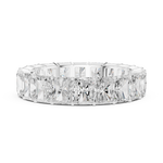 Load image into Gallery viewer, Radiant Eternity Mens Ring — 4.87ct
