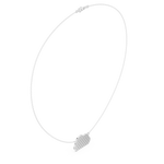 Load image into Gallery viewer, Cloud Pavé Pendant Necklace — 1.64ct

